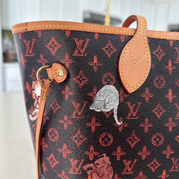 Louis Vuitton Catogram Neverfull MM - Picture 15 of 16